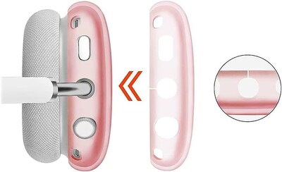 SaharaCase Travel Carry Case for Apple AirPods Max Bundle with Airpods Max Covers (HP00015-HP00008)