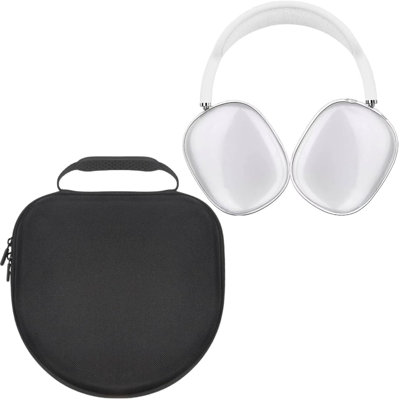 SaharaCase Travel Carry Case for Apple AirPods Max Bundle with Airpods Max Covers (HP00015-HP00009)