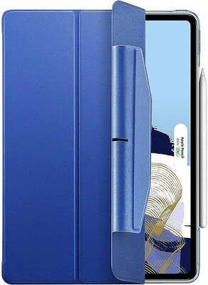 SaharaCase iPad Pro 11" (3rd Gen 2021 & 4th Gen 2022) Protection Bundle, Folio Case with Tempered Glass Screen, Blue