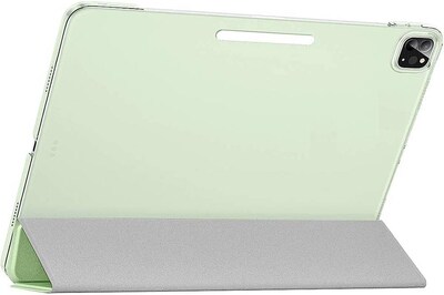 SaharaCase iPad Pro 11" (3rd Gen 2021 & 4th Gen 2022) Protection Bundle, Folio Case with Tempered Glass Screen Lemon Lime