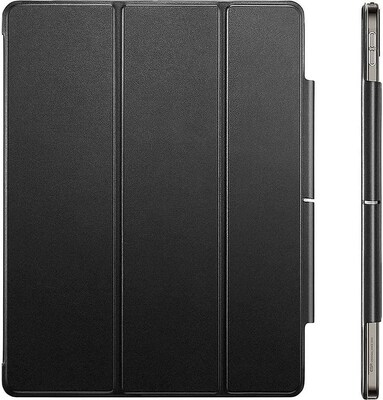 SaharaCase Apple iPad Pro 12.9" (4th,5th,6th Gen 2020-2022) Protection Bundle, Folio Case with Tempered Glass Screen, Black