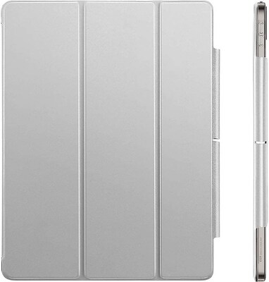 SaharaCase Apple iPad Pro 12.9" (4th,5th,6th Gen 2020-2022) Protection Bundle, Folio Case with Tempered Glass Screen, Gray