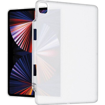 SaharaCase Apple iPad Pro 12.9" (4th,5th,6th 2020-2022) Protection Bundle, Hybrid Flex Case with Tempered Glass Screen, White