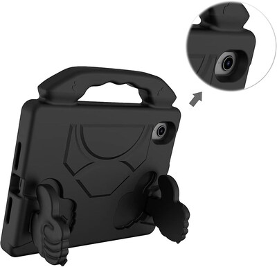 SaharaCase Apple iPad mini A17 Pro & 6th Generation 2021 Protection Bundle, KidProof Case with Tempered Glass Screen, Black