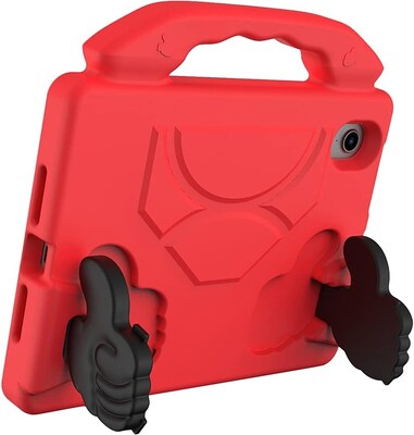 SaharaCase Apple iPad mini A17 Pro & 6th Generation 2021 Protection Bundle, KidProof Case with Tempered Glass Screen, Red