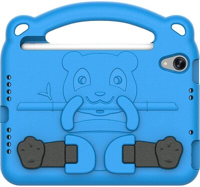 SaharaCase Apple iPad mini A17 Pro & 6th Generation 2021 Protection Bundle, KidProof Case with Tempered Glass Screen, Blue