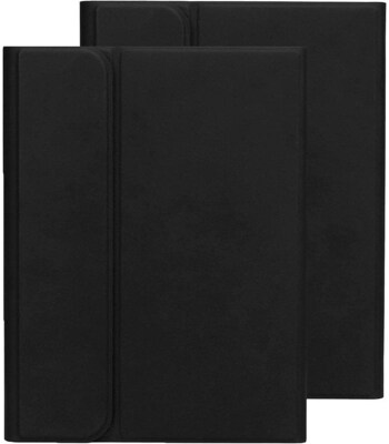 SaharaCase Apple iPad mini A17 Pro & 6th Generation 2021 Protection Bundle, Keyboard Folio Case with Tempered Glass, Black