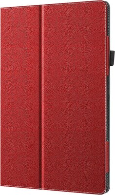 SaharaCase Apple iPad 10.2" (9th Generation 2021) Protection Bundle, Bi-Fold Folio Case with Tempered Glass Screen, Red