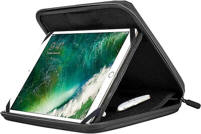 SaharaCase Apple iPad 10.2 & 10.9" Protection Bundle, Sleeve/Organizer Case with Tempered Glass Screen, Black