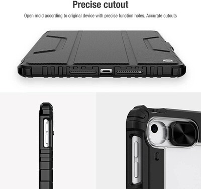 SaharaCase Apple iPad 10.2" (9th Gen 2021) (8th Gen 2020) Protection Bundle, Heavy Duty Case with Tempered Glass Screen, Black