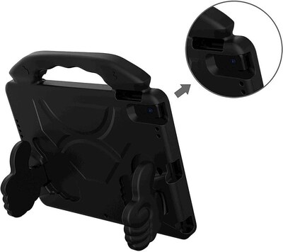 SaharaCase Apple iPad 10.2" (9th Generation 2021) Protection Bundle, KidProof Case with Tempered Glass Screen, Black