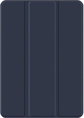 SaharaCase Samsung Galaxy Tab S8 Protection Bundle, Folio Case with Tempered Glass Screen, Clear/Navy Blue