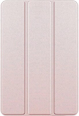 SaharaCase Samsung Galaxy Tab S8 Protection Bundle, Folio Case with Tempered Glass Screen, Clear/Pink