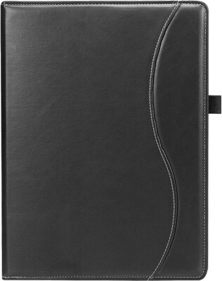 SaharaCase Samsung Galaxy Tab S8 Protection Bundle, Business Series Case with Tempered Glass Screen, Black