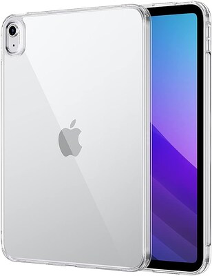 SaharaCase Apple 10.9" iPad (10th Generation) Protection Bundle, Hybrid Flex Hard Shell Case with Tempered Glass Screen, Clear