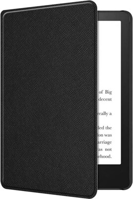 SaharaCase Kindle Paperwhite 11th Gen 2021-2023) Protection Bundle, Folio Case & Tempered Glass Screen, Black (TB00190-ZD-T22)