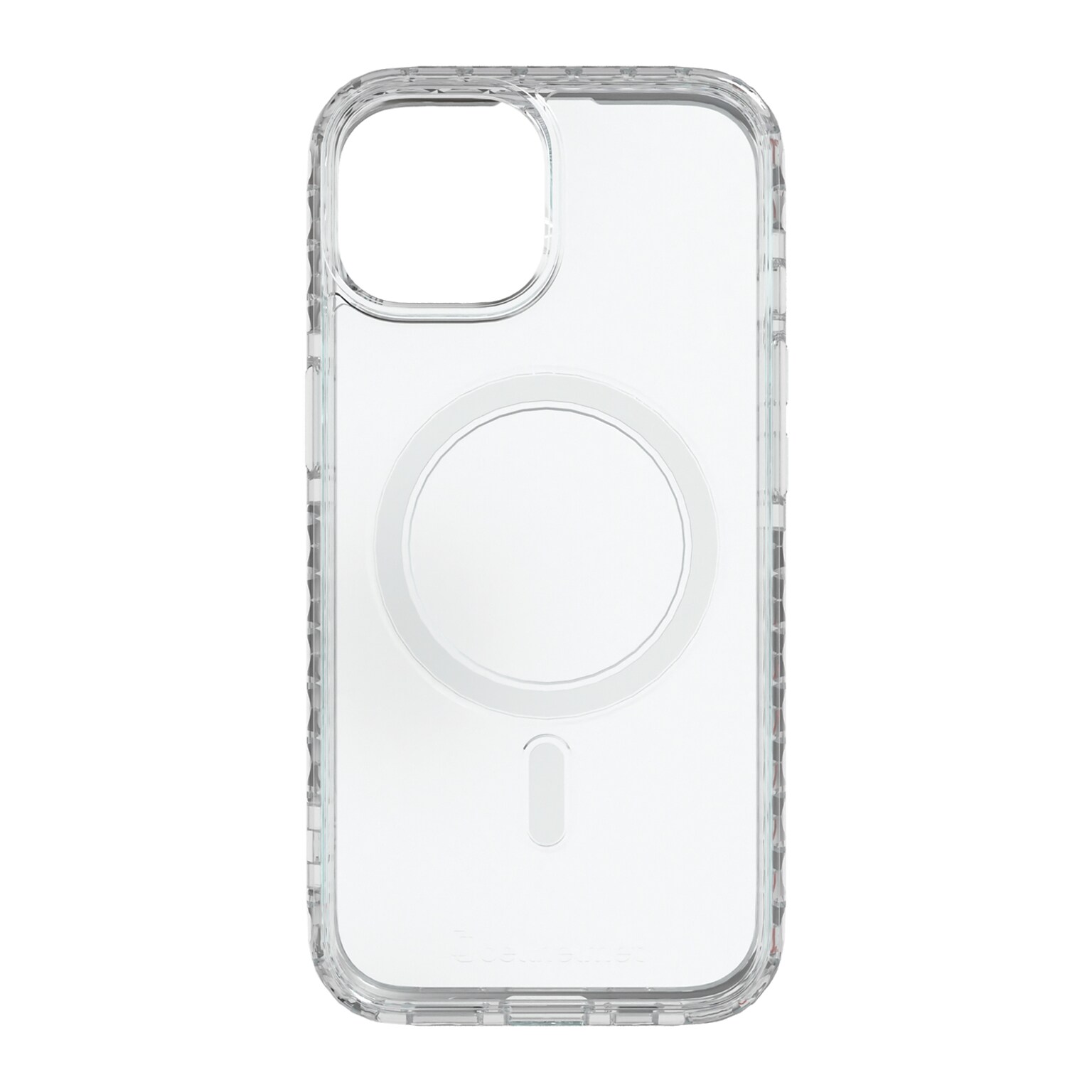 cellhelmet Magnitude Series MagSafe Phone Case for iPhone 15 (6.1), Crystal Clear (C-MAG-i15-6.1-CC)