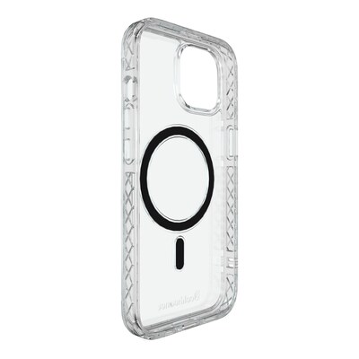 cellhelmet Magnitude Series MagSafe Phone Case for iPhone 15 (6.1"), Crystal Clear (C-MAG-i15-6.1-CC)