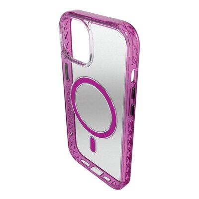 cellhelmet Magnitude Series MagSafe Phone Case for iPhone 15 (6.1"), Vivid Magenta (C-MAG-i15-6.1-MAG)