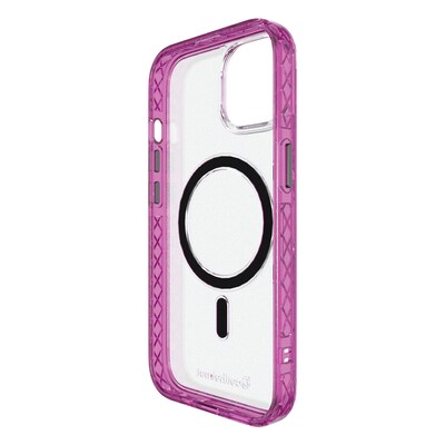 cellhelmet Magnitude Series MagSafe Phone Case for iPhone 15 (6.1"), Vivid Magenta (C-MAG-i15-6.1-MAG)