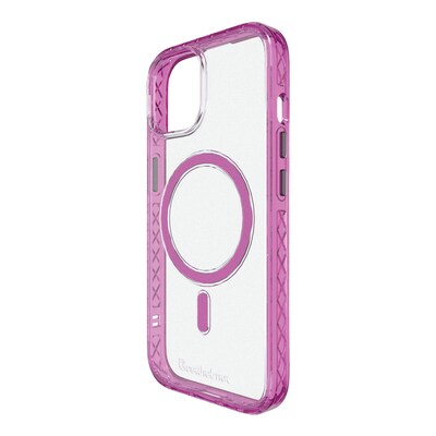 cellhelmet Magnitude Series MagSafe Phone Case for iPhone 15 (6.1), Vivid Magenta (C-MAG-i15-6.1-MA