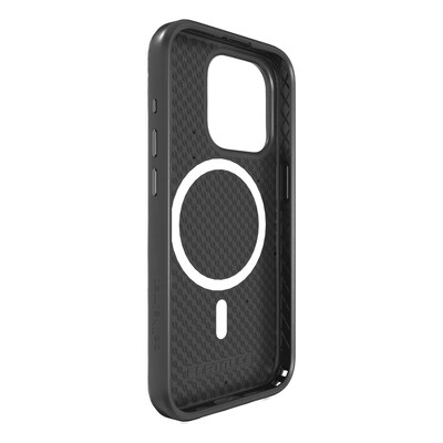 cellhelmet Fortitude Series MagSafe Phone Case for iPhone 15 Pro (6.1"), Onyx Black (C-FORT-i15-6.1PRO-OB)