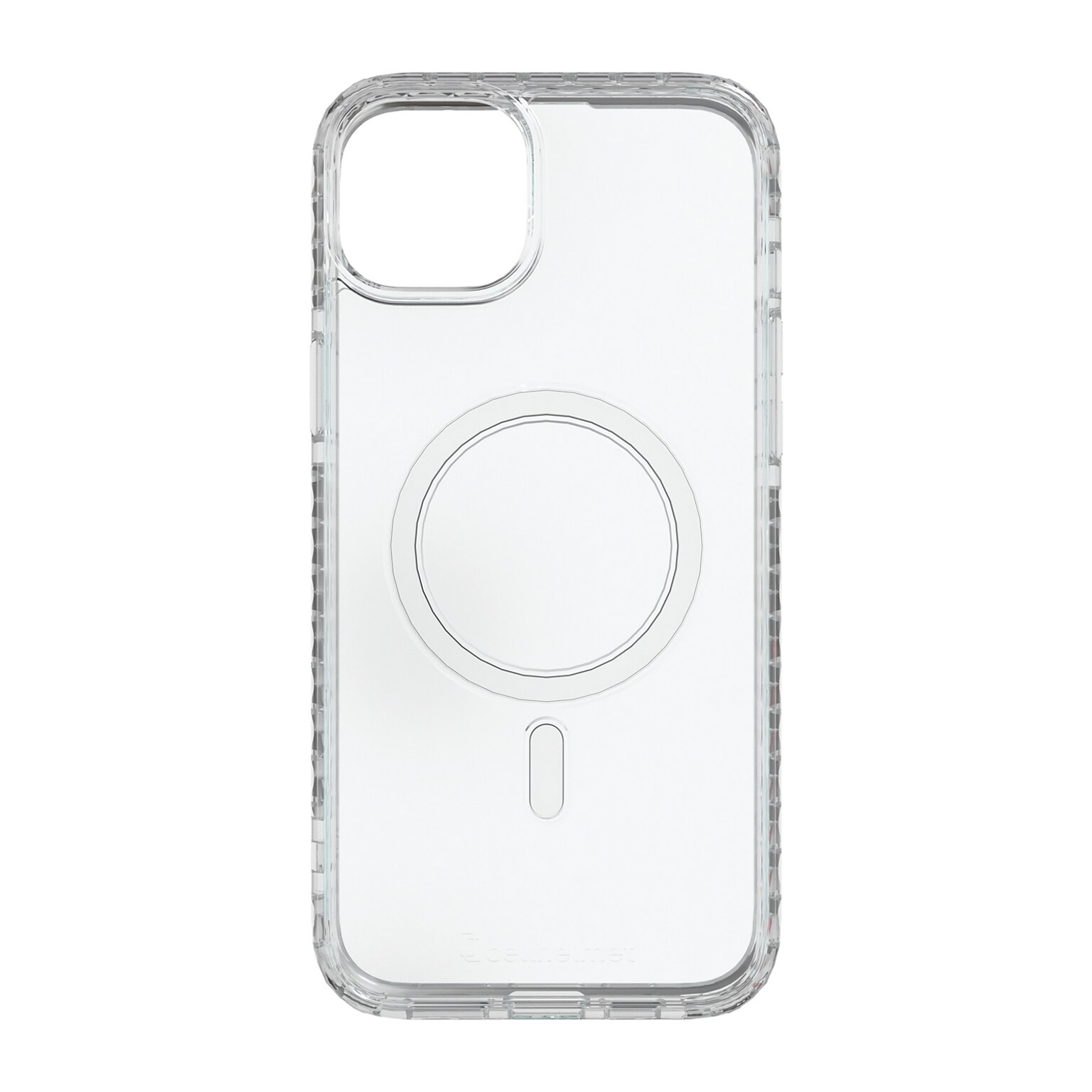 cellhelmet Magnitude Series MagSafe Phone Case for iPhone 15 Plus (6.7), Crystal Clear (C-MAG-i15-6.7PLUS-CC)
