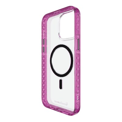 cellhelmet Magnitude Series MagSafe Phone Case for iPhone 15 Pro Max (6.7"), Vivid Magenta (C-MAG-i15-6.7PROMAX-MAG)