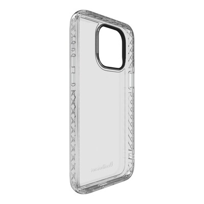 cellhelmet Altitude X Series Phone Case for iPhone 15 Pro Max (6.7"), Crystal Clear (C-ALT-i15-6.7PROMAX-CC)