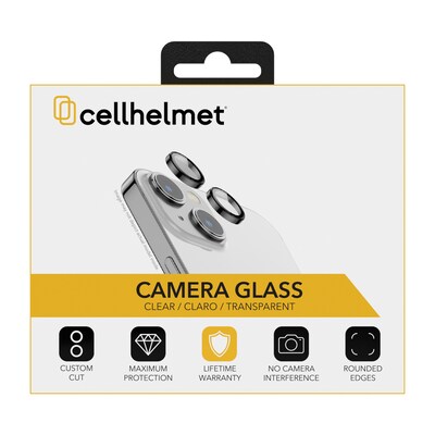 cellhelmet Tempered Camera Glass for iPhone 15/iPhone 15 Plus (TEMP-2-CMRA-iPHONE-15)