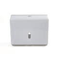 Mind Reader Multi-Fold Surface Mounted Paper Towel Dispenser, White (PTWIDE-WHT)