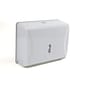Mind Reader Multi-Fold Surface Mounted Paper Towel Dispenser, White (PTWIDE-WHT)