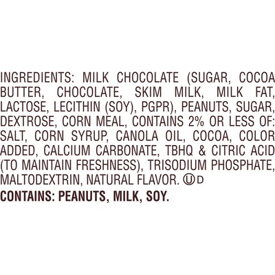 Reese's King Size Peanut Butter Chocolate Milk Chocolate with Reese's Puffs Candy Bar, 38.4 oz., 16/Box (246-01182)