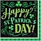 Amscan St. Patricks Day Clover Me Lucky Lunch Napkins, 125/Pack (711906)