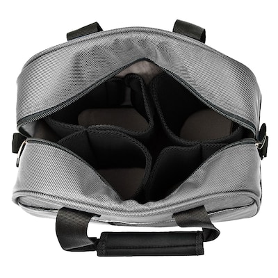 Vangoddy DSLR and Camcorder Camera Case Shoulder Bag, Gray (CAMLEA951)