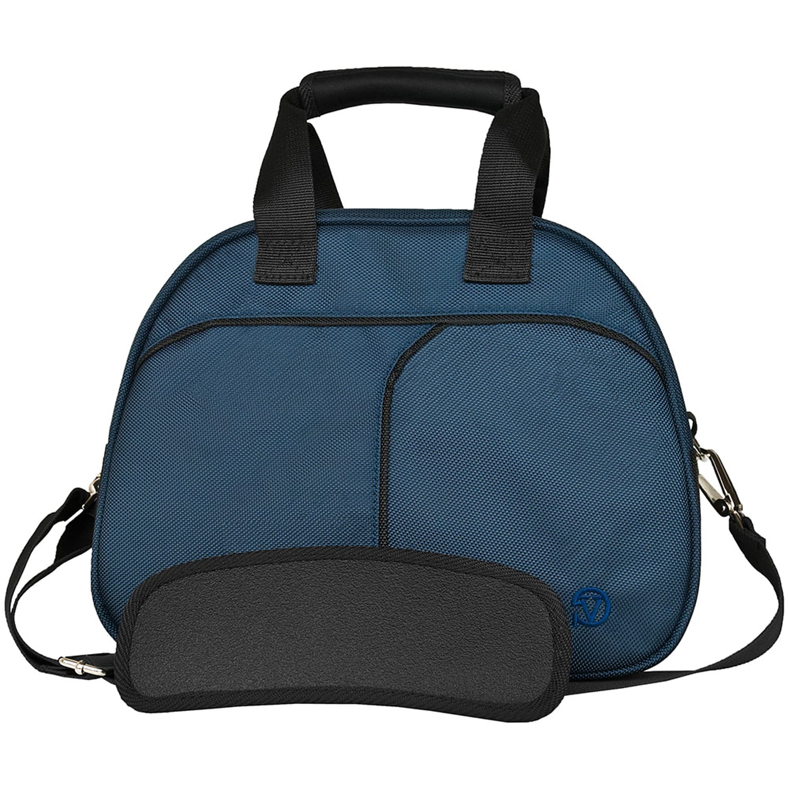 Vangoddy DSLR and Camcorder Camera Case Shoulder Bag, Blue (CAMLEA952)