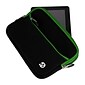 Vangoddy Neoprene Slim Tablet Sleeve Fits 7 Inch Tablet, Black Green (RDYLEA674)