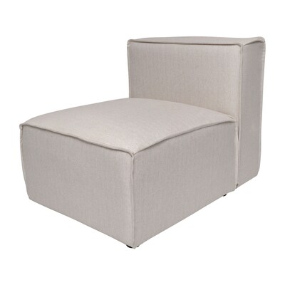 Flash Furniture Bridgetown Fabric Modular Armless Center Sectional Seat, Cream (ISIT2231MCCRM)