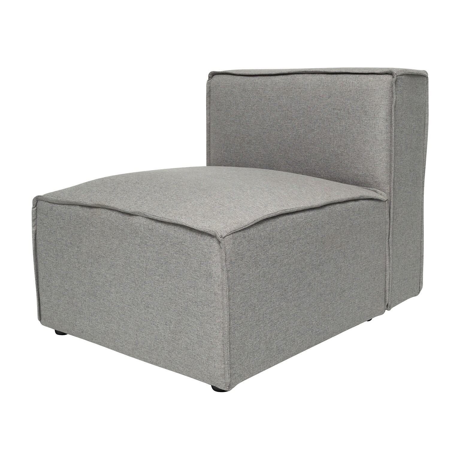 Flash Furniture Bridgetown Fabric Modular Armless Center Sectional Seat, Gray (ISIT2231MCGRY)