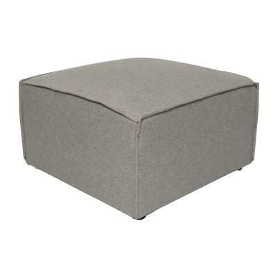 Flash Furniture Bridgetown Fabric Modular Sectional Ottoman Seat, Gray (ISIT2231OTGRY)