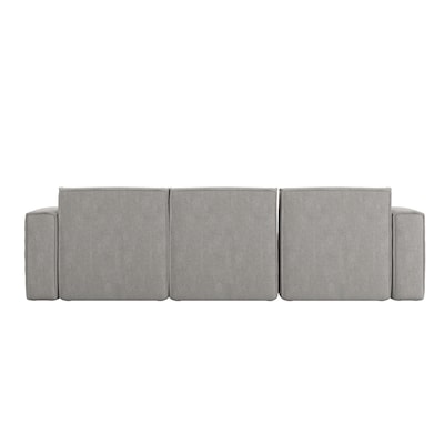 Flash Furniture Bridgetown Fabric Modular Sectional Sofa, Gray, 4-Pieces (ISIT22314SECGRY)