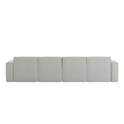 Flash Furniture Bridgetown Fabric Modular Sectional Sofa, Cream, 6-Pieces (ISIT22316SECCRM)