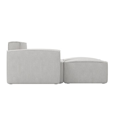 Flash Furniture Bridgetown Fabric Modular Sectional Sofa, Cream, 6-Pieces (ISIT22316SECCRM)