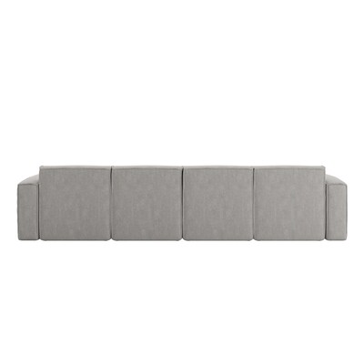 Flash Furniture Bridgetown Fabric Modular Sectional Sofa, Gray, 6-Pieces (ISIT22316SECGRY)