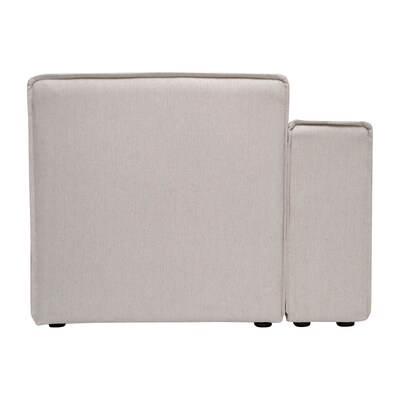 Flash Furniture Bridgetown Fabric Modular Left Side Sectional Seat with Arm Rest, Cream (ISIT2231LCCRM)
