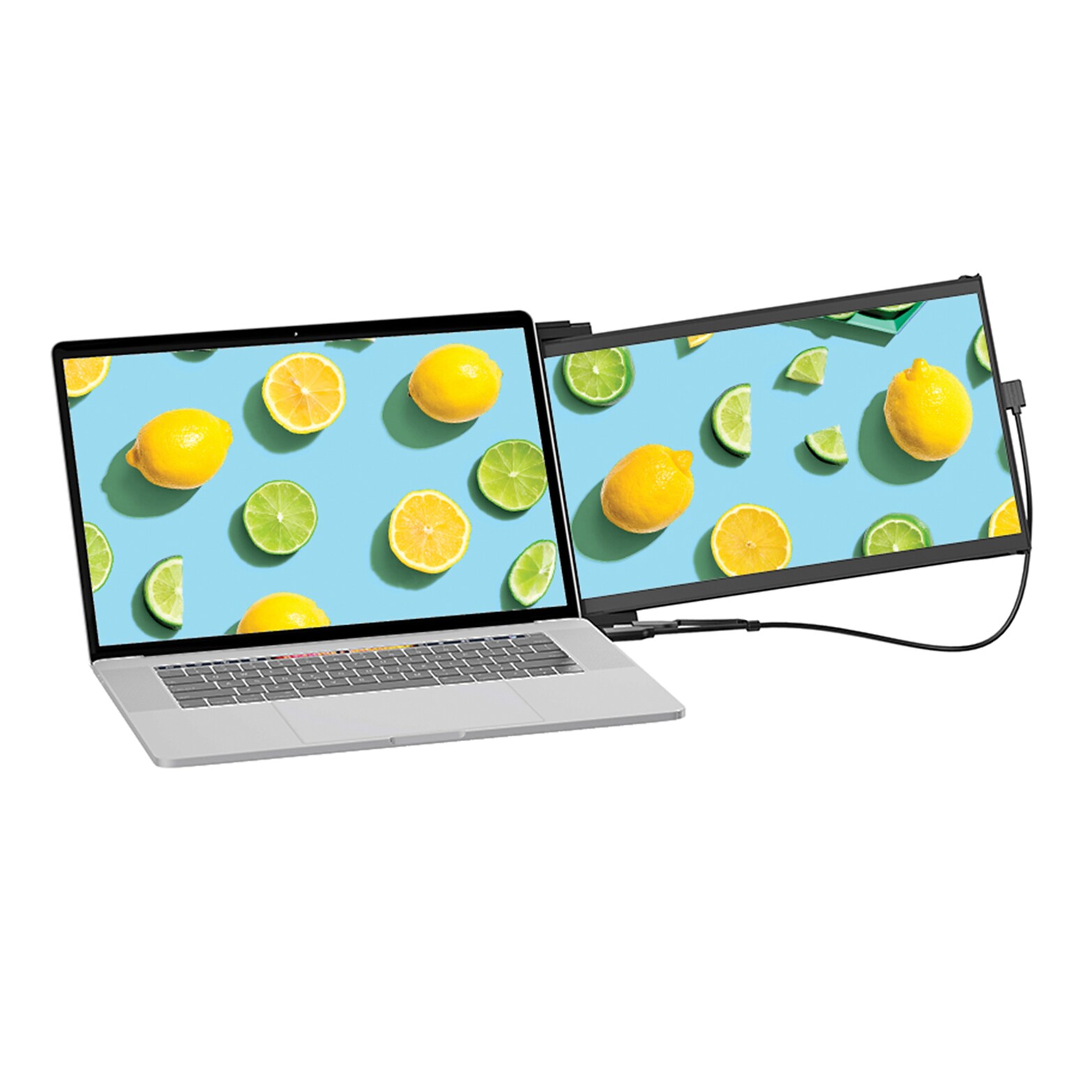 Mobile Pixels Inc. DUEX Max DS 14.1 60 Hz Portable LCD Slide-out Monitor, Black (101-1007P06)