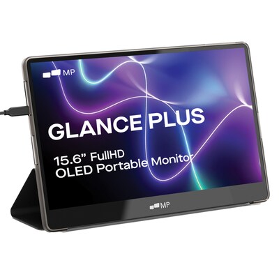 Mobile Pixels Inc. Glance 15.6" 1080p 60 Hz Portable Monitor, Black (101-1012P01)