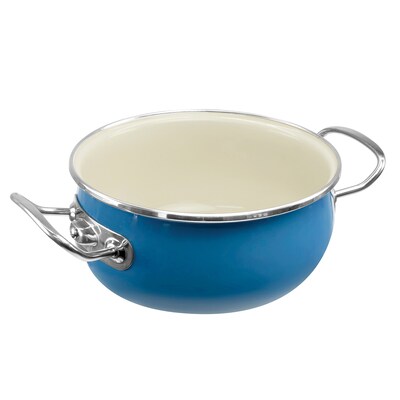 Vita Enamel on Steel 6-Qt. Covered Dutch Oven, Blue (68905)