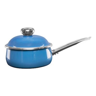 Vita 13-Piece Enamel on Steel Cookware Set, Blue (62385)