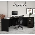Bestar® Pro-Concept Plus Corner Desk in Deep Grey & Black (11089932)